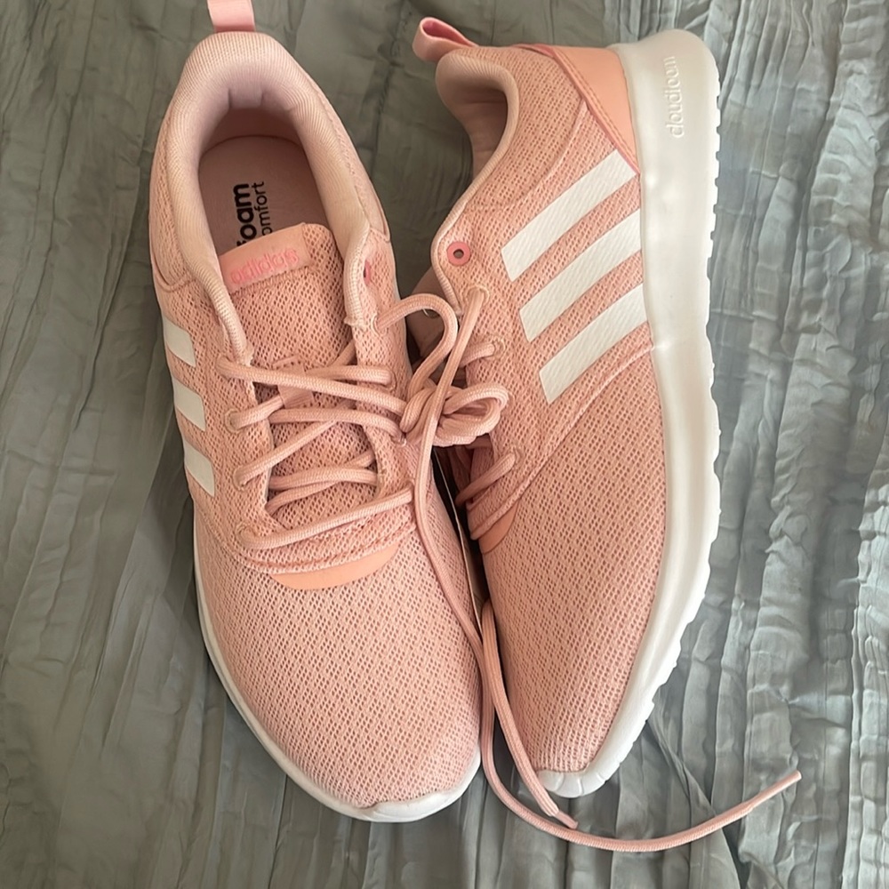 Adidas 9 1/2 pink sneakers